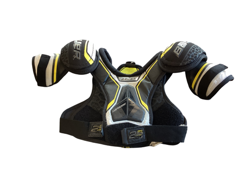 Vist Large View of Product Image Which is Used Bauer SUPREME 2SPRO Youth Shoulder Pads SM