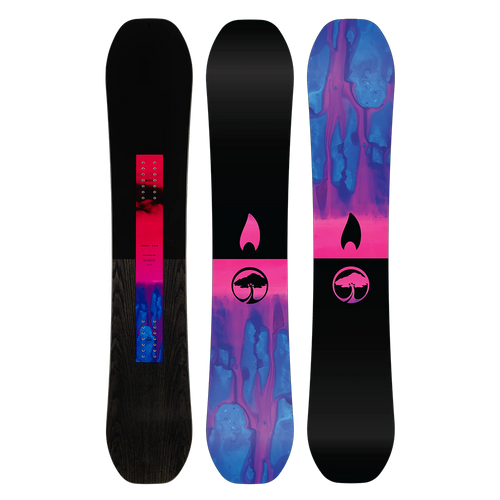 Vist Large View of Product Image Which is New Arbor Rain 2026 Snowboard- 155cm