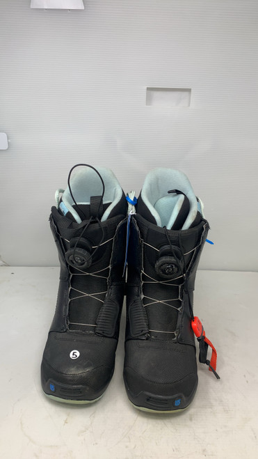 Vist Large View of Product Image Which is Used Burton BOA Mens Snowboard Boots Black Senior 5
