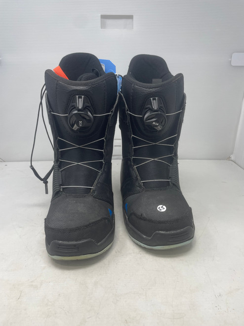 Vist Large View of Product Image Which is Used Burton BOA Mens Snowboard Boots Black Senior 5.5