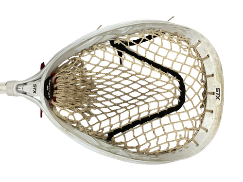 Vist Large View of Product Image Which is Used STX ECLIPSE II Womens Goalie Stick White