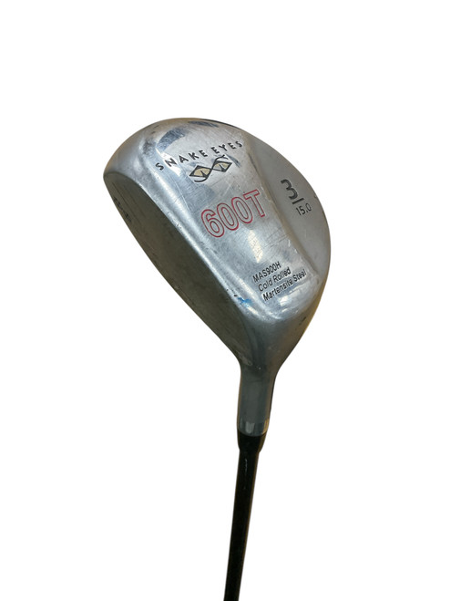 Vist Large View of Product Image Which is Used Snake Eyes 600T Mens Fairway Wood LH 3 Wood