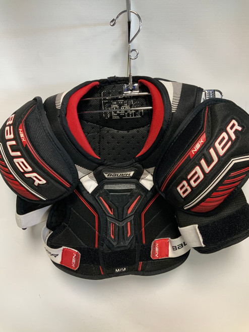 Vist Large View of Product Image Which is Used Bauer NSX Junior Shoulder Pads MD