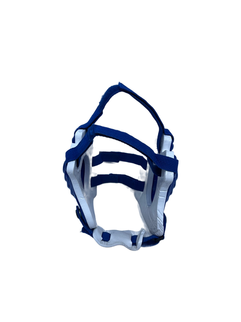 Vist Large View of Product Image Which is Used Cliff Keen F5 Wrestling Headgear Royal Blue Senior
