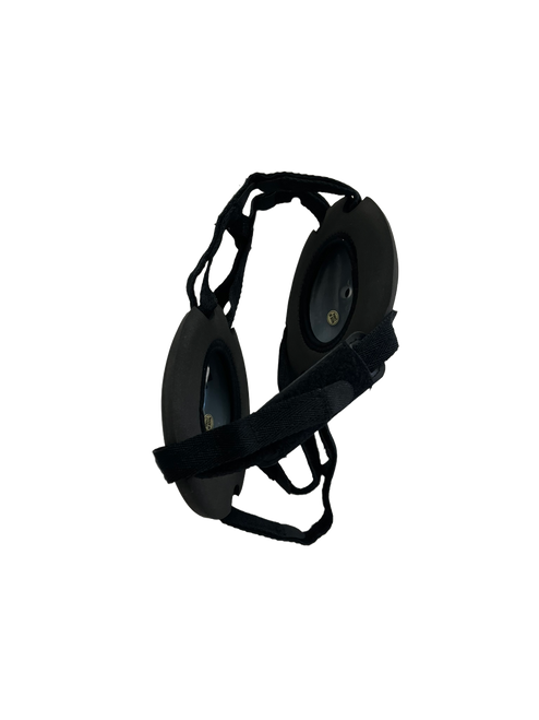 Vist Large View of Product Image Which is Used Asics Adult Foam Wrestling Headgear Black