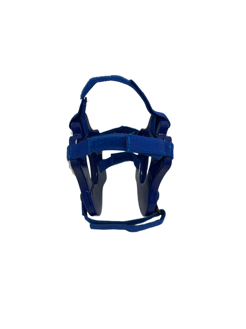 Vist Large View of Product Image Which is Used Cliff Keen F5 Wrestling Headgear Royal Blue Youth