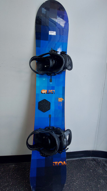 Vist Large View of Product Image Which is Used Burton CUST Mens Board/Bindings Black 160 cm