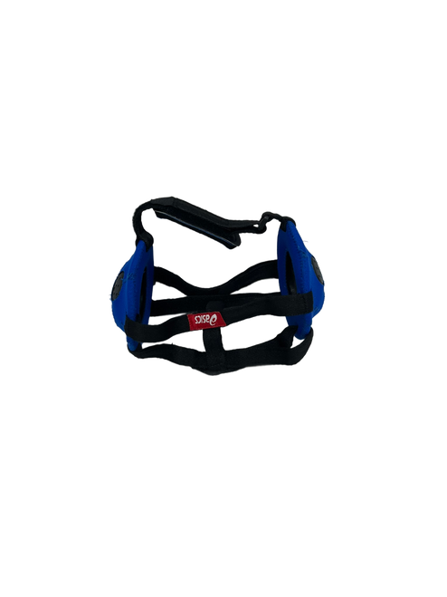 Vist Large View of Product Image Which is Used Asics JR Gel Wrestling Headgear Royal Blue
