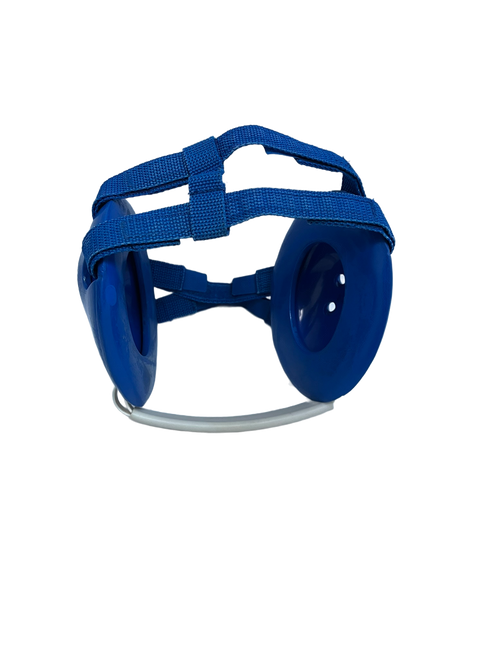 Vist Large View of Product Image Which is Used Brute Adult Wrestling Headgear Royal Blue