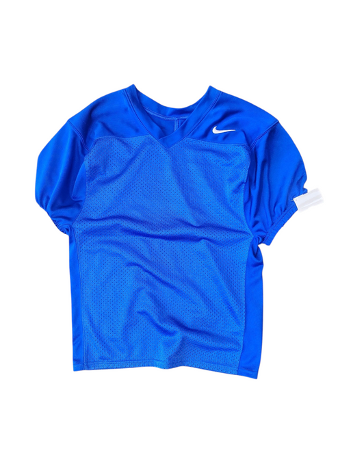 Used Nike PRACTICE JERSEY FB Top Youth Royal Blue XL 11708-S000181983 Vist Large View of Product Image Which is Used Nike PRACTICE JERSEY FB Top Youth Royal Blue XL