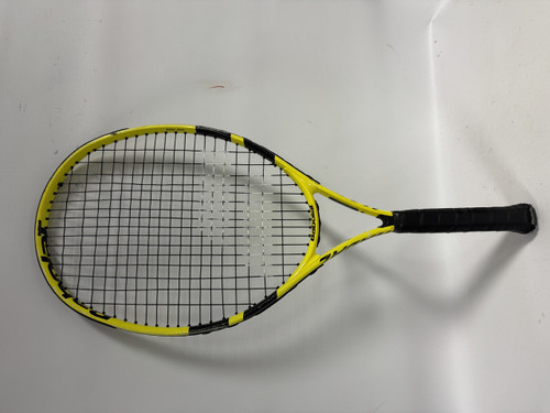 Vist Large View of Product Image Which is Used Babolat NADAL Junior Tennis Racquet Yellow 25"