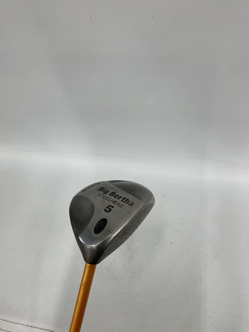 Vist Large View of Product Image Which is Used Callaway BIG BERTHA STEELHEAD Mens Fairway Wood RH 5 Wood