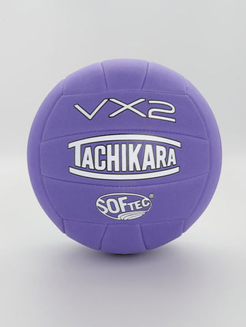 Vist Large View of Product Image Which is New Tachikara VX2 Volleyball- Solid Purple