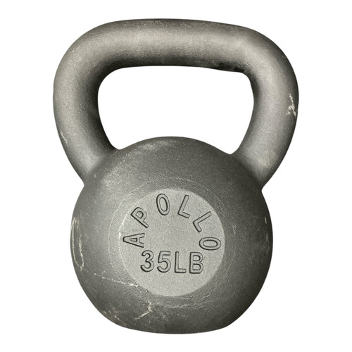 Vist Large View of Product Image Which is New 35 Lb Black  Kettlebell