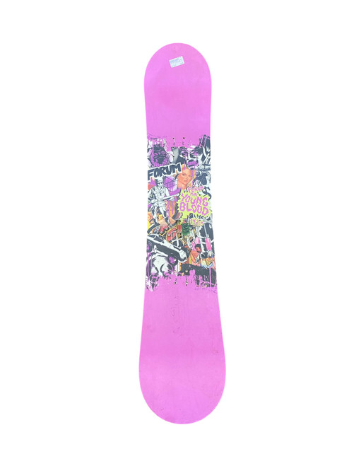Used Forum MINI YOUNG BLOOD Womens Snowboard Only Pink 142 cm 11706-S000360330 Vist Large View of Product Image Which is Used Forum MINI YOUNG BLOOD Womens Snowboard Only Pink 142 cm