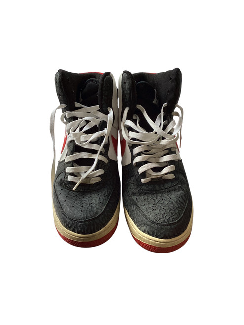 Vist Large View of Product Image Which is Used Nike AIR FORCE 1 HIGH 07 Basketball Shoes M White/Black/Red Senior 13