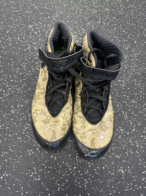 Vist Large View of Product Image Which is Used Under Armour Adult FB Cleats Brown Senior 10.5