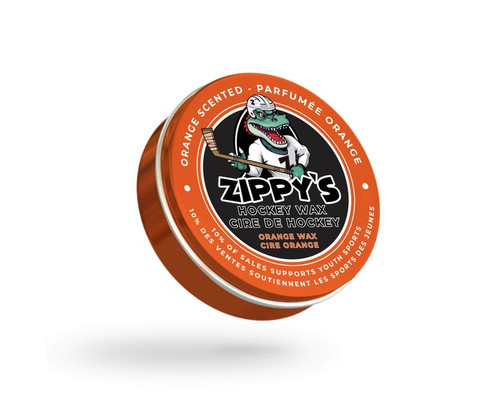 Vist Large View of Product Image Which is Orange Zippy's Hockey Wax