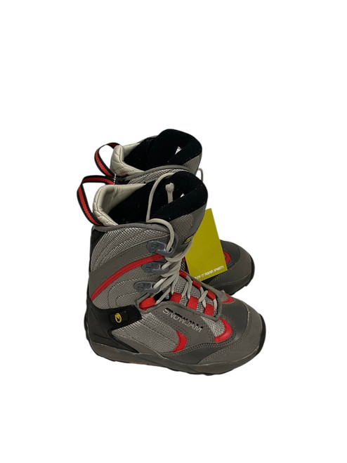 Vist Large View of Product Image Which is Used Snowjam BOOTS Boys Snowboard Boots Grey Junior 02