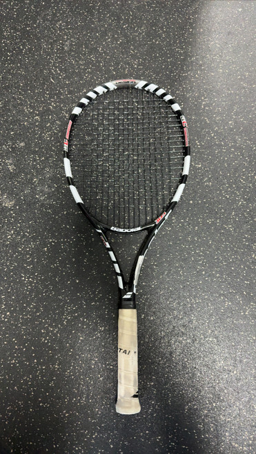 Vist Large View of Product Image Which is Used Babolat GC COMPOSITE Adult Tennis Racquet Black Unknown