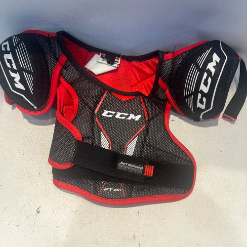 Vist Large View of Product Image Which is Used CCM JET SPEED FT 350 Youth Shoulder Pads MD