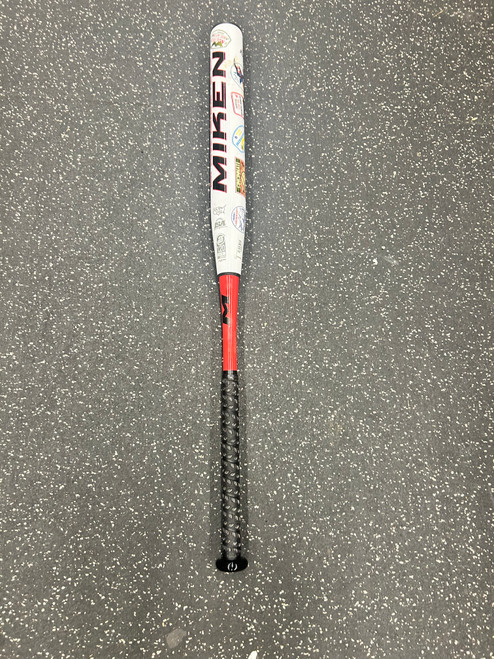 Vist Large View of Product Image Which is Used Miken ULTRA PASSPORT BB/SB Slowpitch Bat 34"