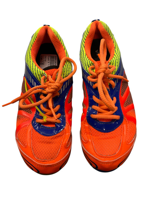Vist Large View of Product Image Which is Used Track & Field Cleats Jr Orange Junior 03