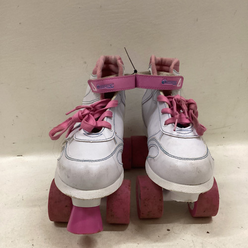 Vist Large View of Product Image Which is Used Chicago ROLLER Senior Rec Fitness Skates White Senior 5