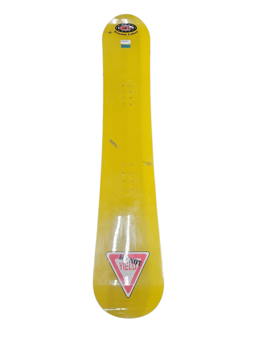 Vist Large View of Product Image Which is Used PRIVATE LABEL Mens Snowboard Only Yellow 154 cm
