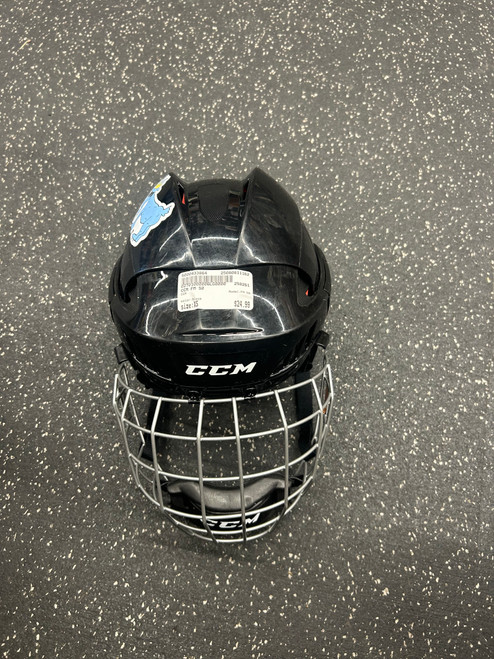 Vist Large View of Product Image Which is Used CCM FM 50 Helmet Cage Combo Black XS