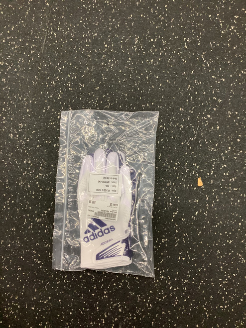 Vist Large View of Product Image Which is Used Adidas ADIZERO FB Gloves Purple 2X