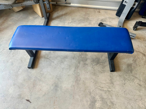 Vist Large View of Product Image Which is Used Rogue Flat Bench Royal Blue