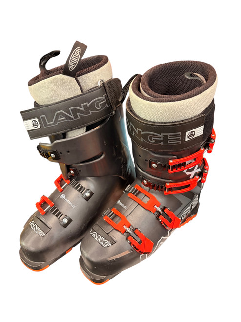 Vist Large View of Product Image Which is Used Lange RX120 Mens DH Ski Boot Black 275 MP - M09.5 - W10.5
