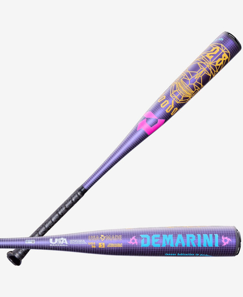 Vist Large View of Product Image Which is New 2026 Demarini Voodoo One WBD2603 31" 26oz USA 2 5/8" Barrel -5 Baseball Bat 31/26 