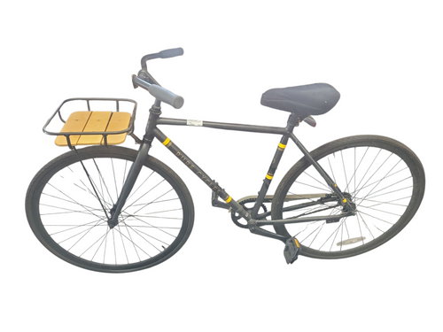 Vist Large View of Product Image Which is Used PURE CYCLE COMMUTER BIKE Hybrid/City Bike Mens Black 54-55cm - MD Frame