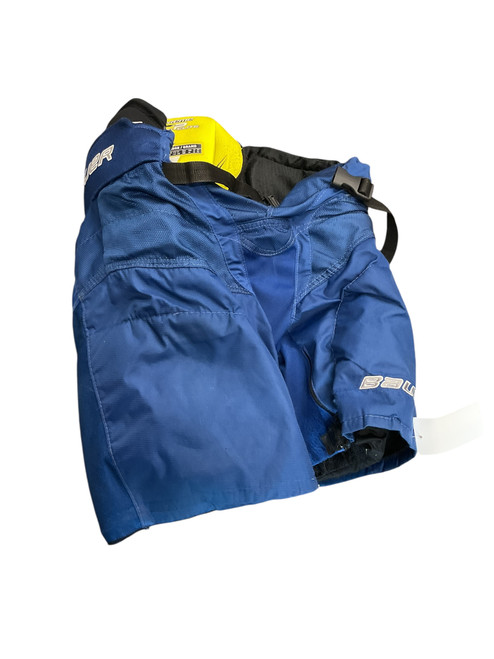 Vist Large View of Product Image Which is Used Bauer SUPREME ACP ELITE JR LG HP Junior Pant Royal Blue LG