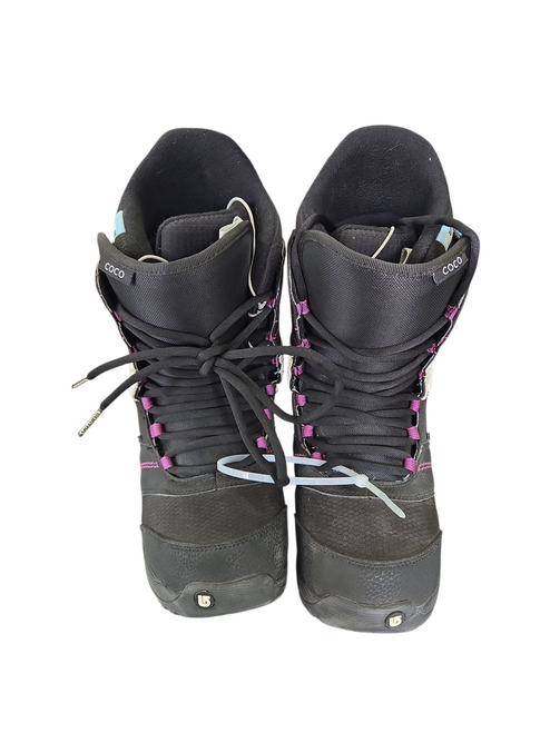 Vist Large View of Product Image Which is Used Burton COCO WOMENS Womens Snowboard Boots Black Senior 7