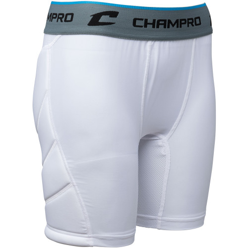Vist Large View of Product Image Which is New Champro Womens Large White Sliding Shorts