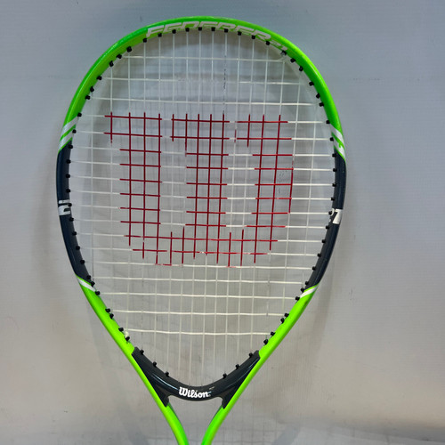 Vist Large View of Product Image Which is Used Wilson FEDERER21 Junior Tennis Racquet Green 19"