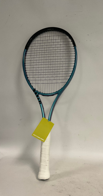 Vist Large View of Product Image Which is Used Wilson 104 BLADE V8 Adult Tennis Racquet Green 4 1/4"