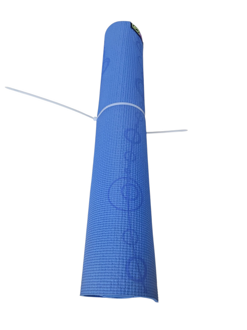 Vist Large View of Product Image Which is Used GoFit Yoga Mat Royal Blue