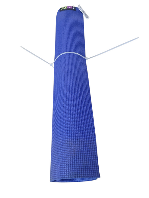Vist Large View of Product Image Which is Used GoFit Yoga Mat Royal Blue