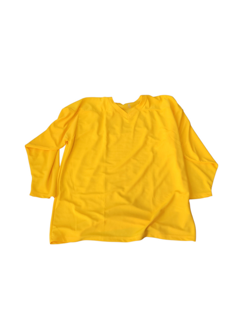 Vist Large View of Product Image Which is Used Champro ADULT GOALIE PRACTICE JERSEY Hockey Practice Jersey Gold Senior