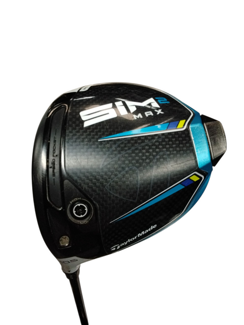 Vist Large View of Product Image Which is Used Taylormade SIM 2 MAX Mens Driver LH 10.5 Degree