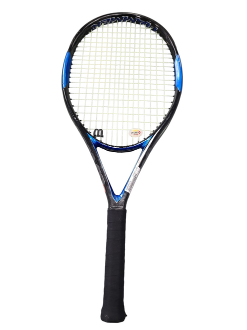 Vist Large View of Product Image Which is Used Wilson CARBON MATRIX Adult Tennis Racquet Royal Blue Unknown
