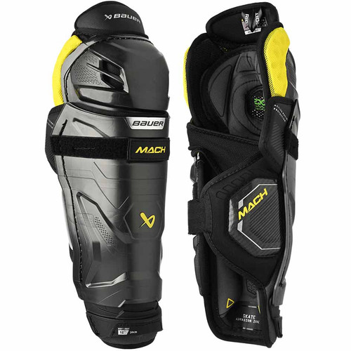 Vist Large View of Product Image Which is Bauer Supreme Mach Junior Shin Pads #1061891