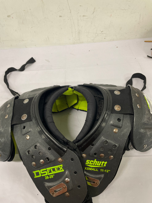 Vist Large View of Product Image Which is Used Schutt 11-12 FB Shoulder Pads Black XS