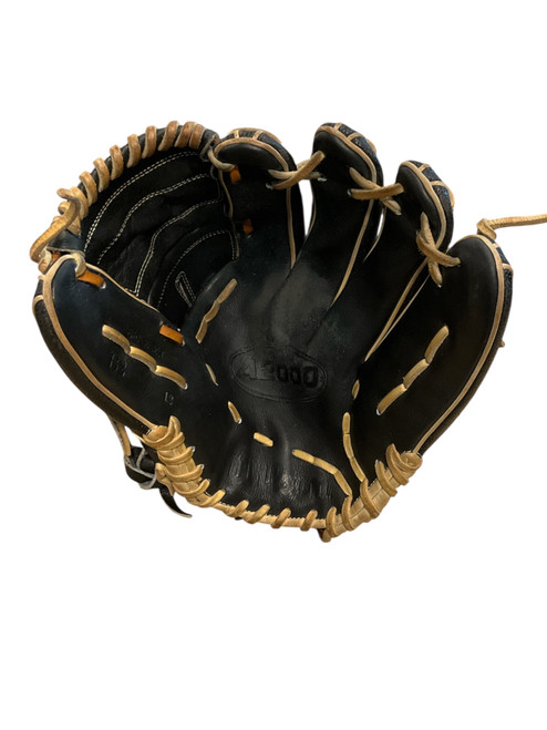 Used Wilson A2000 BB/SB Glove RH Throw Black 12" 11512-S000225677 Vist Large View of Product Image Which is Used Wilson A2000 BB/SB Glove RH Throw Black 12"