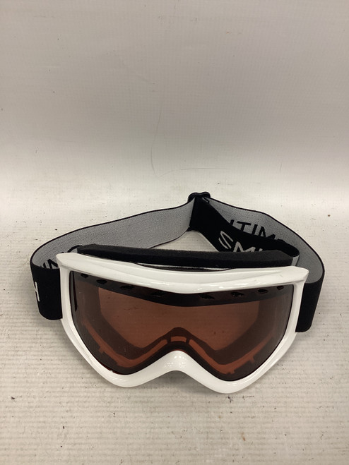 Vist Large View of Product Image Which is Used Smith Snow Goggles Adult White