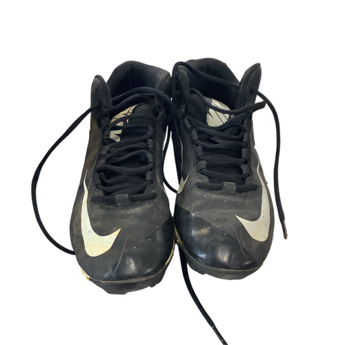 Vist Large View of Product Image Which is Used Nike ALPHA BB/SB Cleats Black Senior 7.5